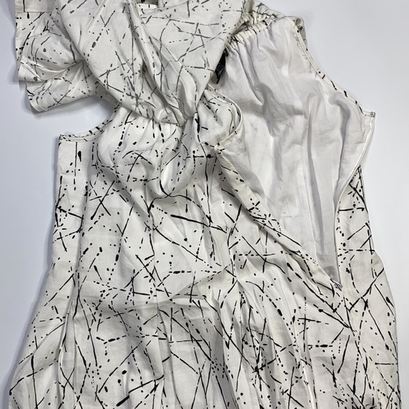 Chelsea & Theodore Linen Blend Off Shoulder Dress NWT XL - Picture 11 of 12